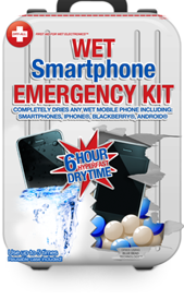 wet smartphone emergency kit
