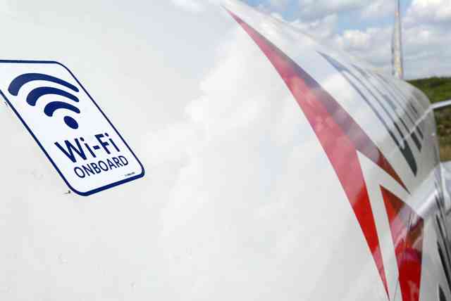 Delta Plane Wi-Fi On Board Decal