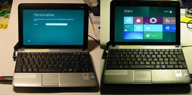 windows 8 running from a usb key